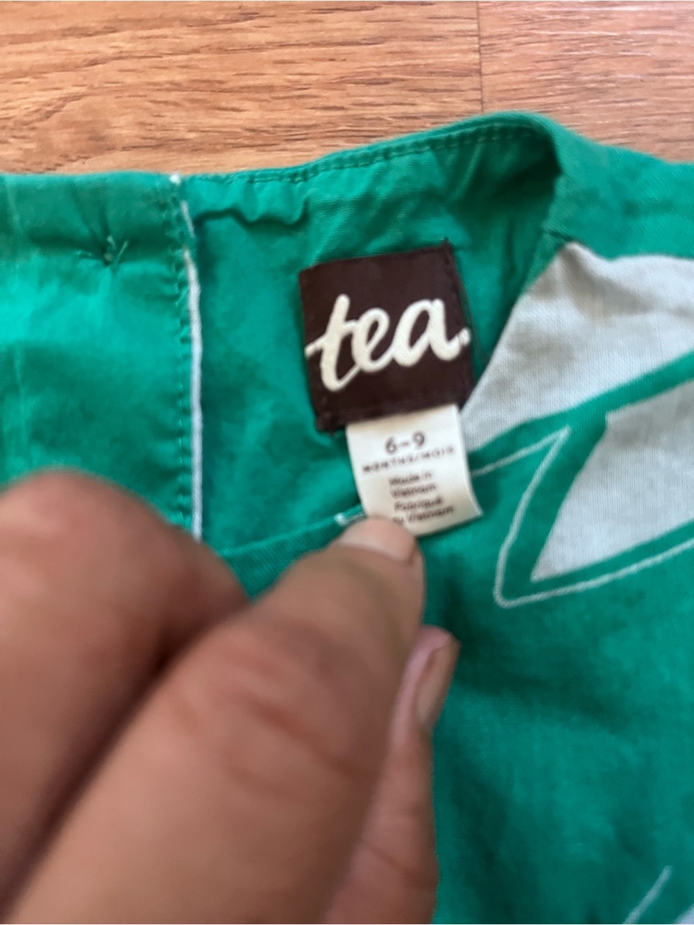 Tea Collection Teal Floral Baby Dress with Bloomer - Kids Accessories - Picture 3 of 8